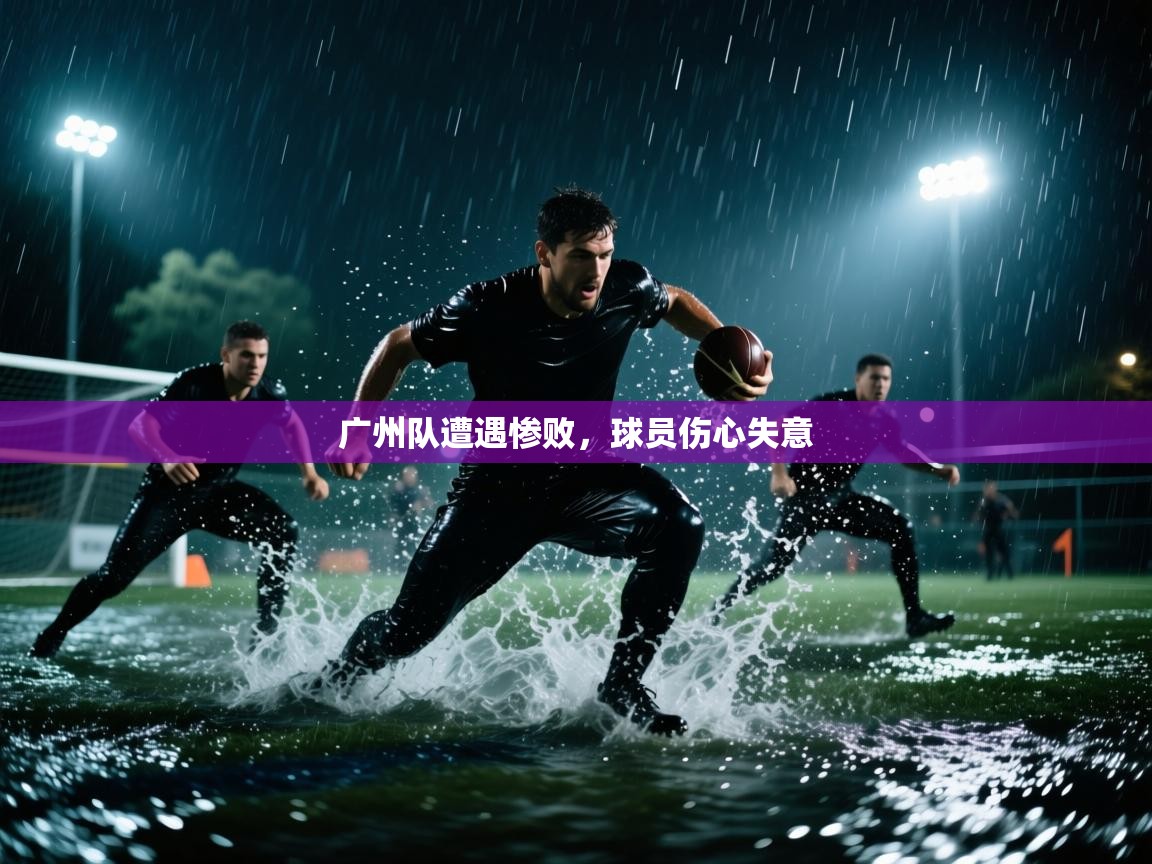 广州队遭遇惨败，球员伤心失意  第1张