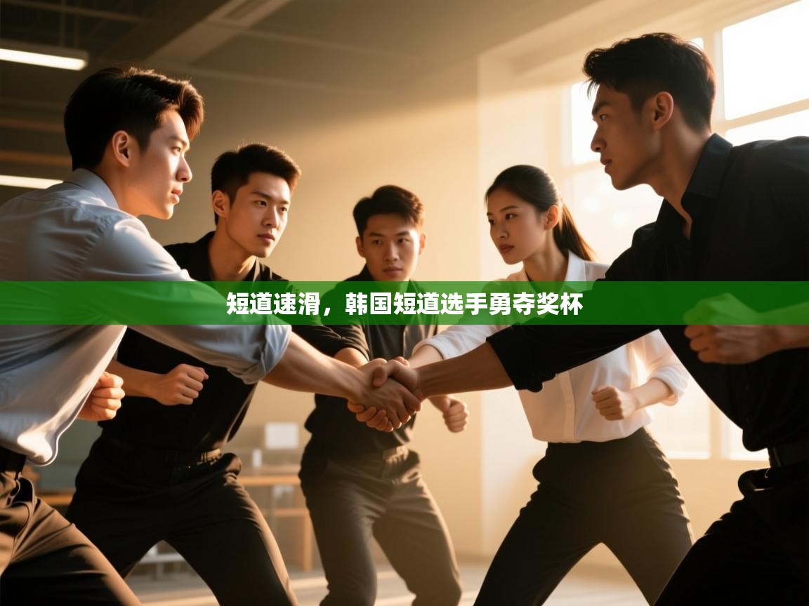 短道速滑,韩国短道选手勇夺奖杯 第2张